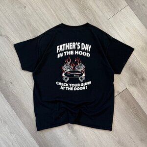 Vintage Heads Unlimited Racing Father's Day In The Hood Men's T-Shirt - Size XL